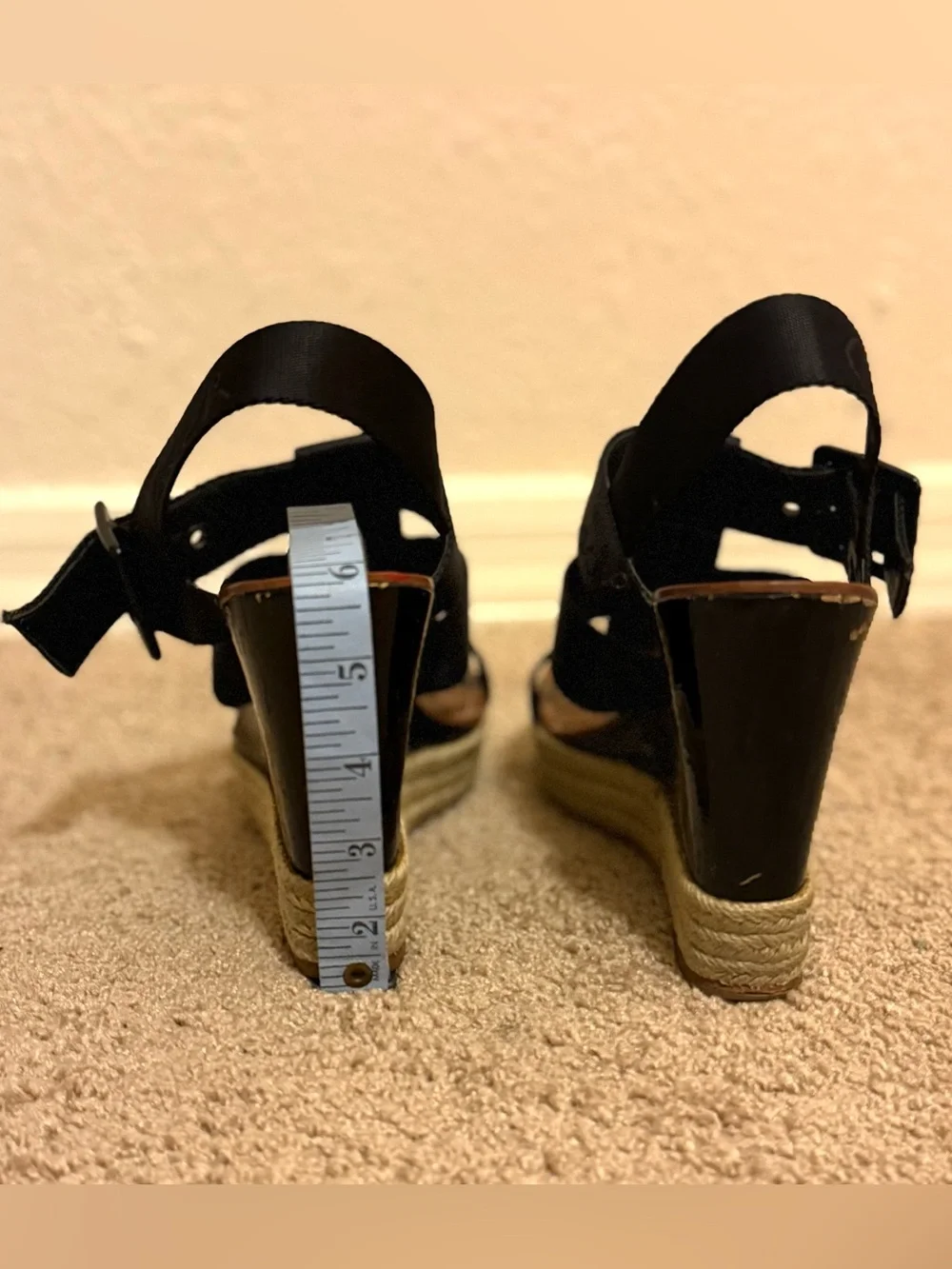 Coach espadrille wedges